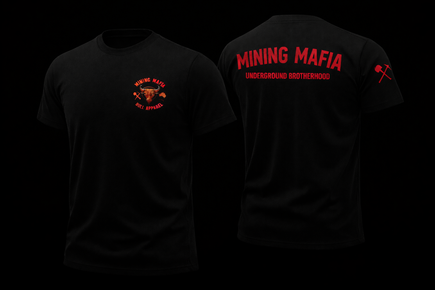 MINING MAFIA | MINING APPAREL | Mining t-shirt RED