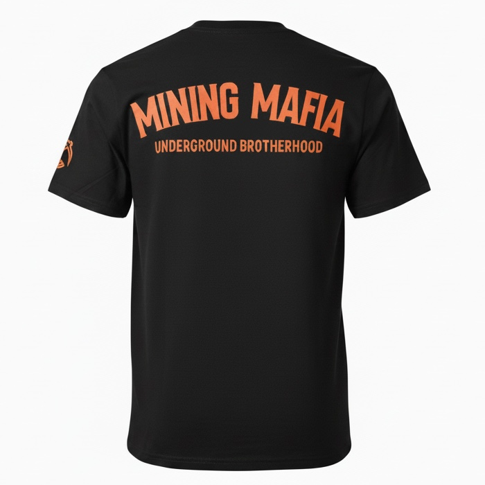 MINING MAFIA | MINING APPAREL | Mining t-shirt RUST