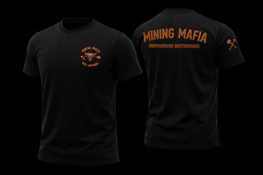 Underground Brotherhood - Premium Black Mining Apparel | MINING MAFIA Drop