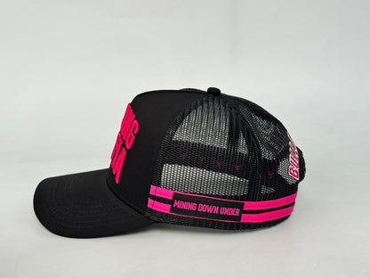 MINING MAFIA HOTPINK Trucker Hat | WOMEN IN MINING