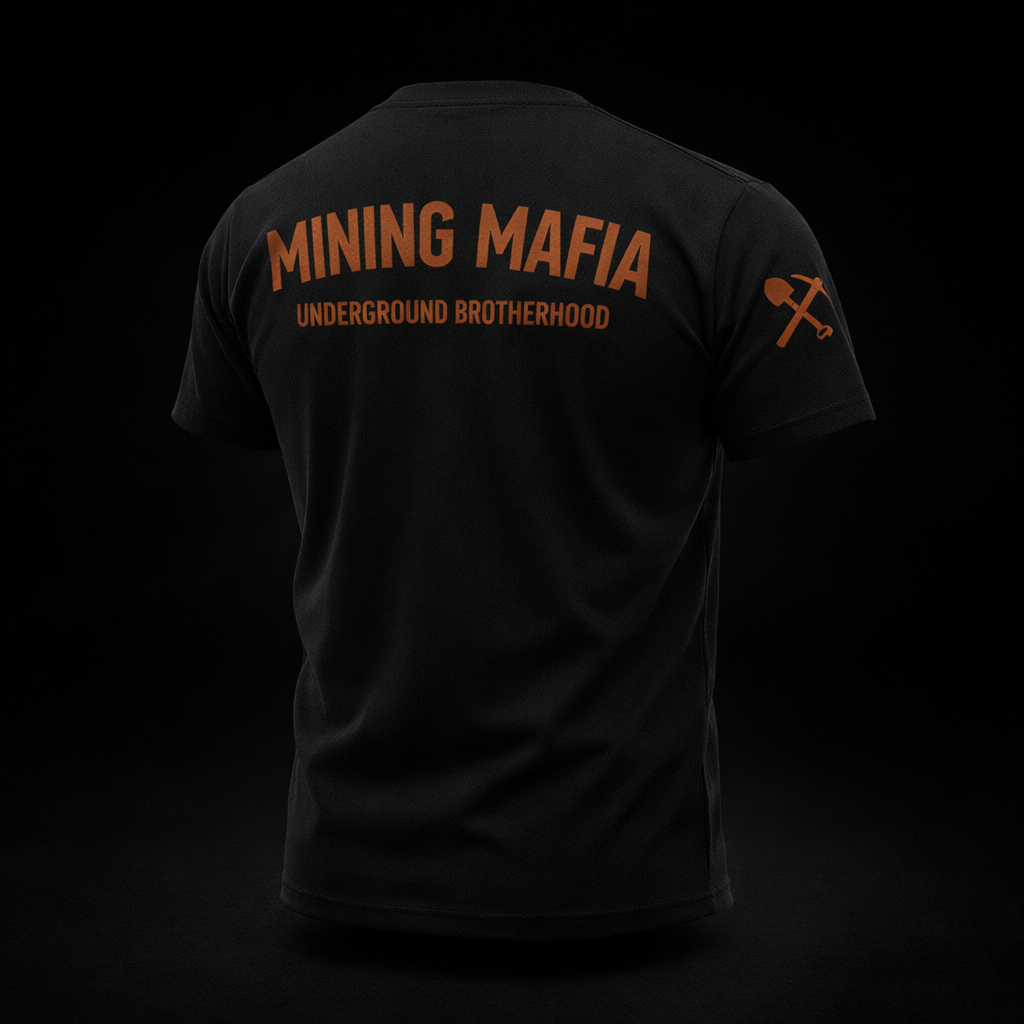 Underground Brotherhood - Premium Black Mining Apparel | MINING MAFIA Drop