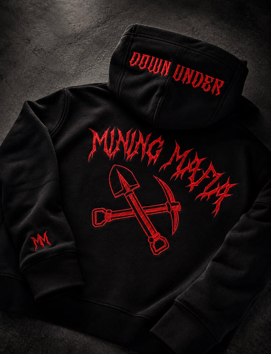 Mining Mafia Hoodie | Red