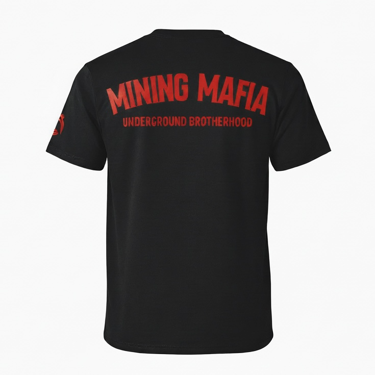 MINING MAFIA | MINING APPAREL | Mining t-shirt RED